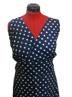 Polkadot Dress Neckline